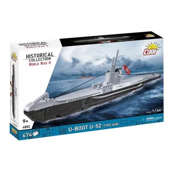 Set da costruzione Cobi sottomarino U-52 – set modello da 474 pezzi