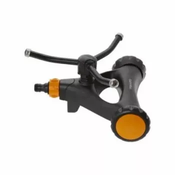Fiskars 1023657 irrigatore metallo nero, arancione