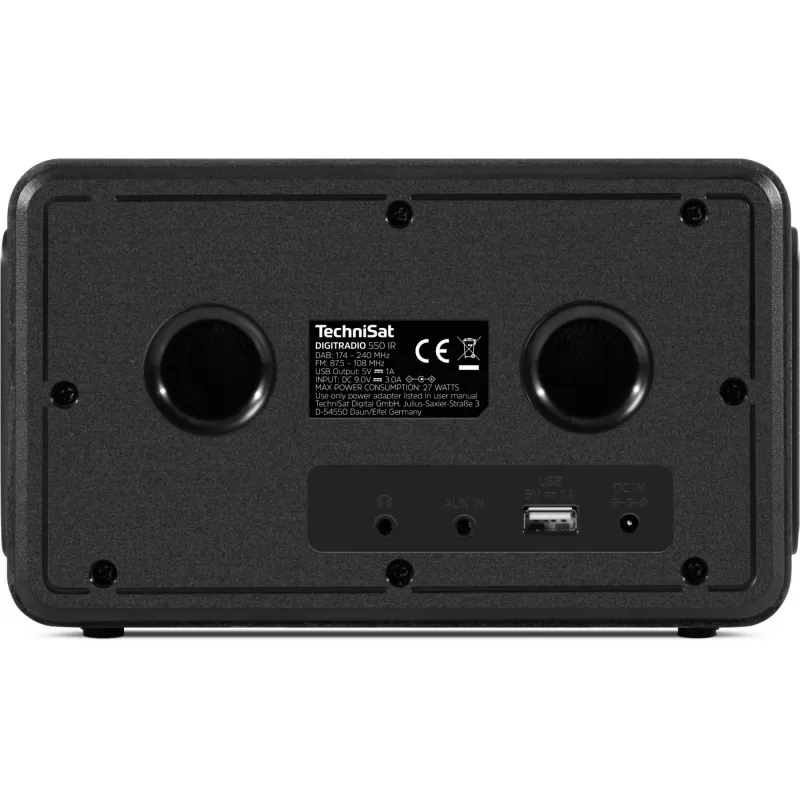 Radio personale TechniSat DigitRadio 550 IR digitale DAB+ FM 100W
