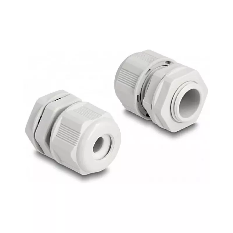 DeLOCK pressacavo EX M16 grigio 2 pz poliammide