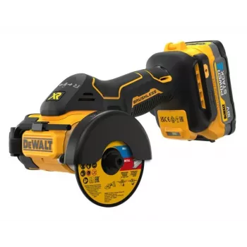 DEWALT TRONCATRICE 18V 76mm 2x1.7Ah POWERSTACK DCS438E2T