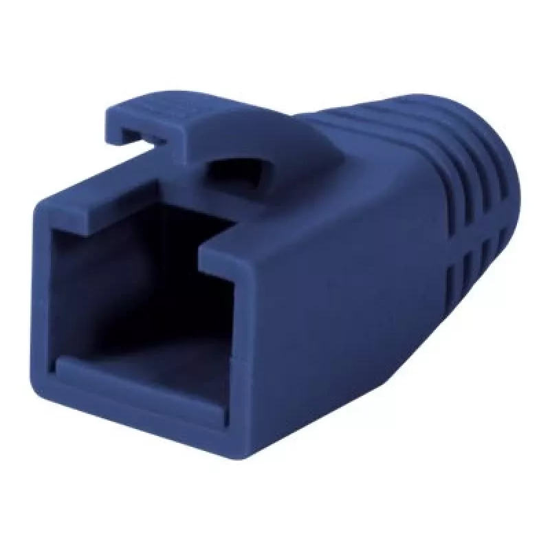 Logilink | Guaina di scarico per connettore RJ45, 8,0 mm (50 pz.) | MP0035B | blu