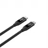 Cavo USB-C Unitek C14100ABK01-2M – 2 m, 100 W Power Delivery, 40 Gbit/s dati