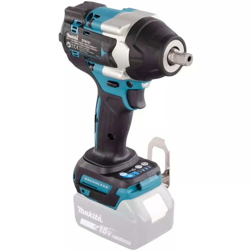 Makita DTW701Z avvitatore a impulsi a batteria 2700 giri/min nero, blu