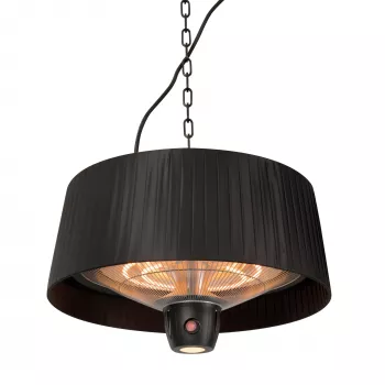 Riscaldamento a infrarossi SUNRED ARTIX C-HB, 1500 W, nero, IP24 per esterni