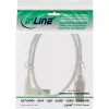 Cavo Microconnect USBAB5ANGLED-L USB 2.0 5 m USB A USB B bianco