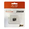 Scheda di memoria microSDXC MIO High Endurance 256 GB UHS-I per registrazione continua e uso esterno