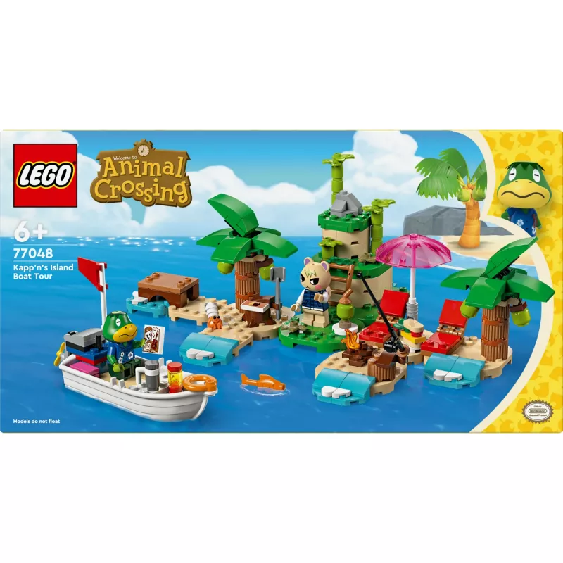 LEGO Set da costruzione 77048 Animal Crossing Gita in barca con isola del capitano