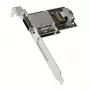 SilverStone SA011 - staffa SAS da interno a esterno - SAS 24Gbit/s - Mini SAS (SFF-8087) (F) a 4 x Mini SAS a 26 poli (F)