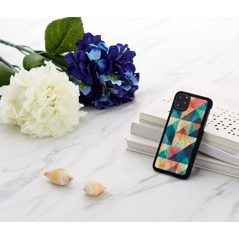 Custodia per smartphone iKins per iPhone 11 Pro Max — Mosaic nero custodia protettiva