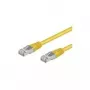 Cavo patch CAT 5e Wentronic Goobay, SF/UTP, giallo, 5 m - mix rame CCA (68068)