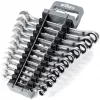 Wiha 44665 (30391) set di chiavi combinate a cricchetto, 12 pezzi, metriche 8-19 mm
