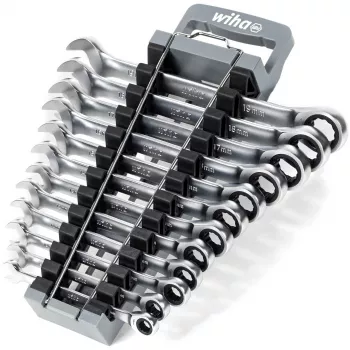 Set di chiavi a stella Wiha 44665 — 13 pezzi, metriche 8–19 mm