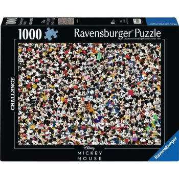 Puzzle Ravensburger 12000529 — 1000 pezzi, Topolino Cartoons, 700×500 mm, dai 14 anni