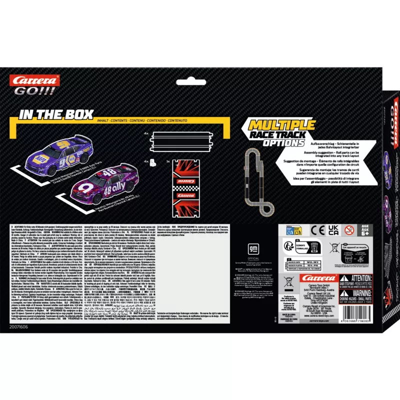 Espansione pista slot car CARRERA GO!!! Nascar Racer - set aggiuntivo