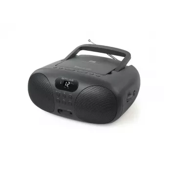 Muse Lettore radio-CD portatile con Bluetooth | MD-208BT | Ingresso AUX