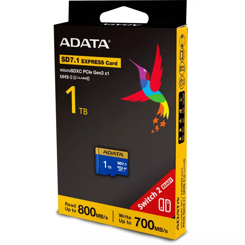 Scheda microSDXC ADATA 1 TB SD7.1 Express UD1TEX3L1-C