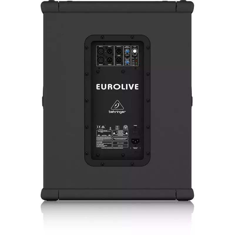 Behringer EUROLIVE B1500XP altoparlante a 2 vie nero con filo
