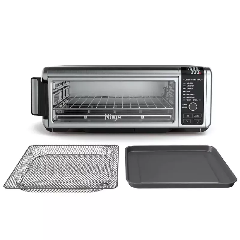 Ninja SP101 singolo 10 L autonomo 2400 W friggitrice ad aria nero, acciaio inox
