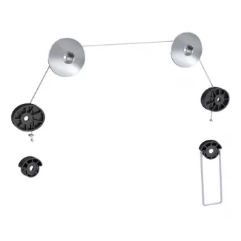 Maclean MC-557 - Supporto monitor/TV VESA, ultrasottile, 32-55 pollici, 50 kg