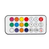 Akyga AK-CA-73 controller per ventole RGB con telecomando, 12 connessioni (10 ventole + 2 strisce LED), alimentazione Molex