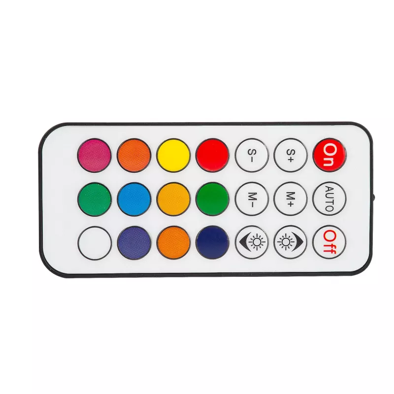 Akyga AK-CA-73 controller per ventole RGB con telecomando, 12 connessioni (10 ventole + 2 strisce LED), alimentazione Molex