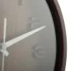 NeXtime orologio da parete 5192gs Wood Wood Small, 22x20 cm, da parete, legno, grigio