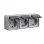 Presa Schuko GIRA 4789 30, 16 A, 250 V, custodia in plastica grigia