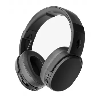 Cuffie Skullcandy Crusher Wireless — nero, binaurali, circumaurali, Bluetooth e 3,5 mm, pieghevoli, batteria 40 h