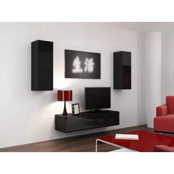 Cama supporto TV VIGO 140 30/140/40 nero/nero lucido