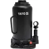Cric meccanico YATO YT-17007, capacità 20.000 kg, corsa 24,2–45,2 cm, pistone 150 mm, testa Ø45 mm, peso 10,5 kg