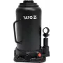 Cric meccanico YATO YT-17007, capacità 20.000 kg, corsa 24,2–45,2 cm, pistone 150 mm, testa Ø45 mm, peso 10,5 kg