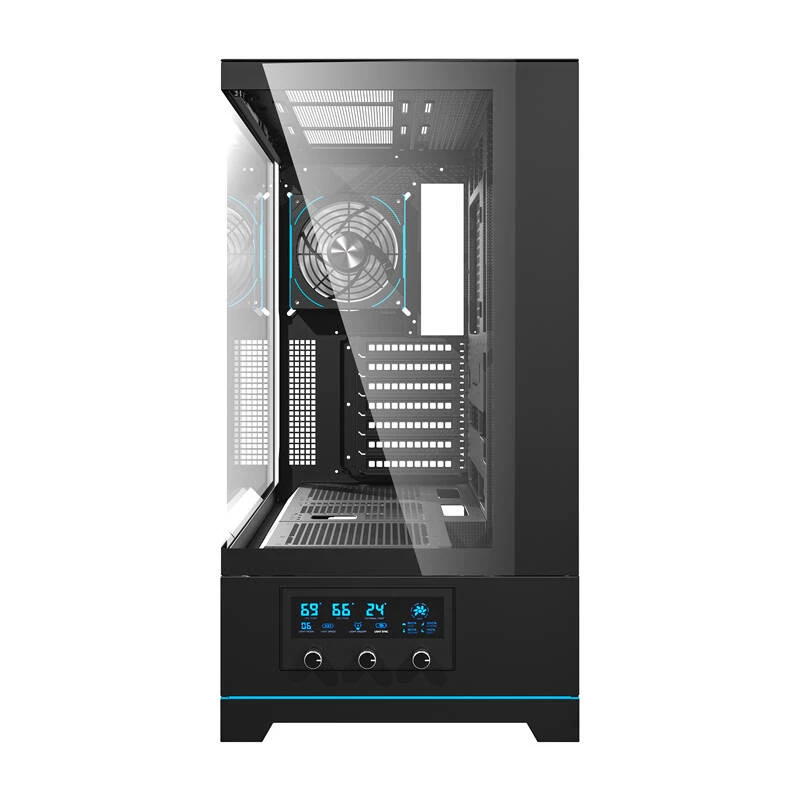 Case per computer Darkflash DY451 PRO, ATX, nero