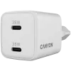 Canyon CU35CC GaN 35 W 2xPD caricabatterie da parete, bianco