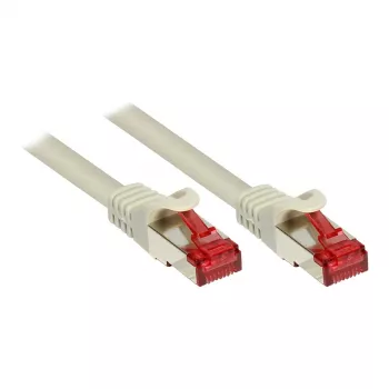 Good Connections RNS cavo patch con protezione del fermo, Cat.6 S/FTP PiMF, 0,25 m, grigio 8060-003