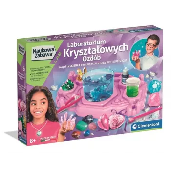 Clementoni Scienza e Gioco - Laboratorio di ornamenti in cristallo