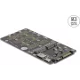 Convertitore adattatore DELOCK M.2 Key M NVMe SSD a OCuLink SFF-8612 (modello 64294)
