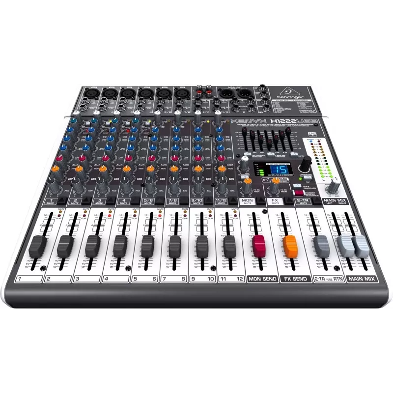 Mixer audio Behringer X1222USB 4 canali