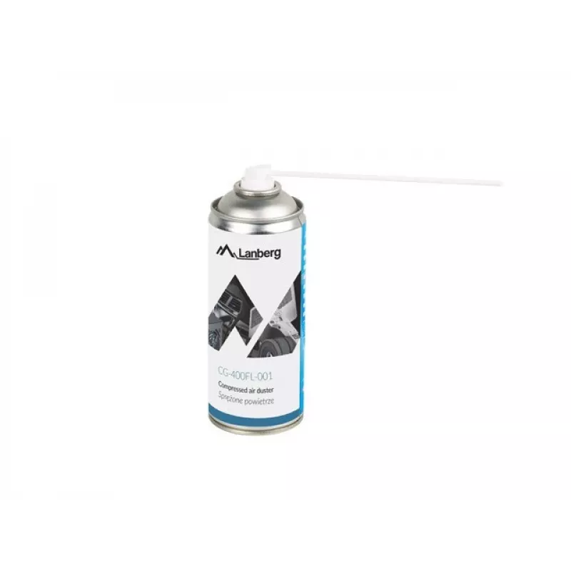 Lanberg CG-400FL-001 aria compressa per la pulizia, 400 ml