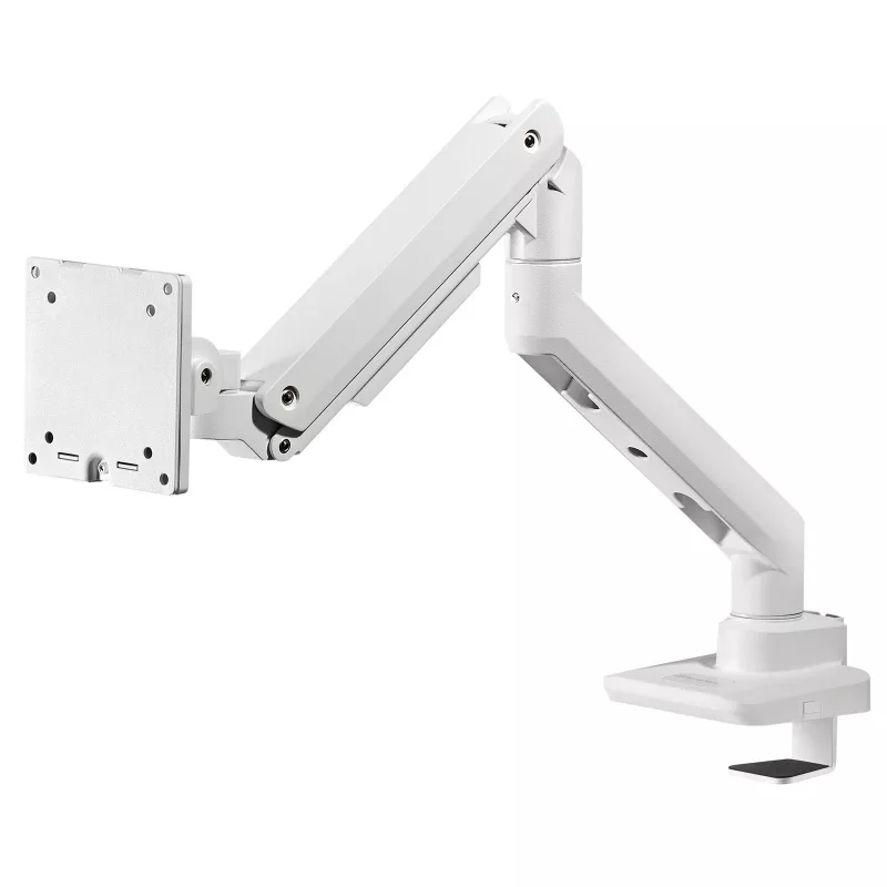 Braccio per monitor SILVERSTONE SST-ARM14 supporto VESA regolabile in altezza per un monitor, argento