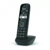 Telefono analogico/DECT Gigaset AS690HX cordless con display del numero chiamante nero