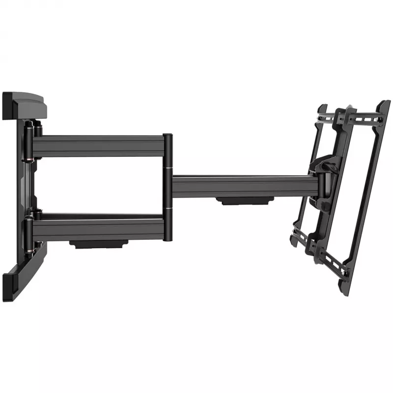 Goobay Pro supporto da parete per TV Pro FULLMOTION (L) wide Range, nero – per televisori da 94,00 cm (37 inch) a 177,80 cm (70 inch) (94–178 cm), Full-Motion (orientabile e inclinabile) fino a 70 kg (499