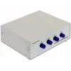 DeLOCK 87589 commutatore seriale manuale RS-232 a 4 porte