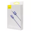 Cavo Baseus Crystal Shine USB a Lightning, 2,4A, 2m (viola)