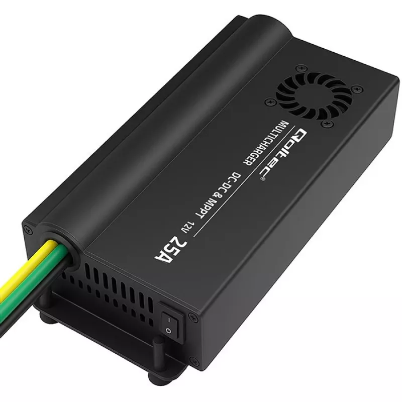 Caricatore auto DC-DC 12V con regolazione MPPT 25A