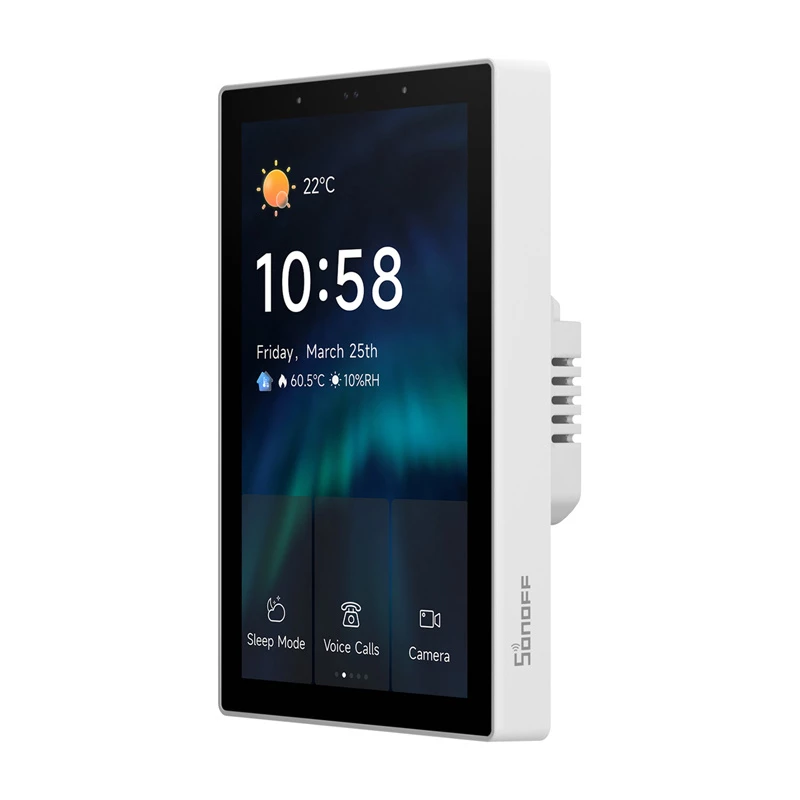 Pannello di controllo intelligente Sonoff NSPanel Pro – Wi-Fi, Bluetooth, Zigbee, interfaccia smart home da parete