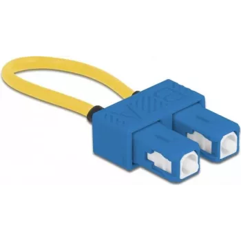Adattatore loopback fibra ottica DeLOCK 86920 SC UPC monomodale blu