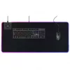 Deltaco GAM-092 - nero - monocromatico - neoprene - USB - tappetino mouse gaming