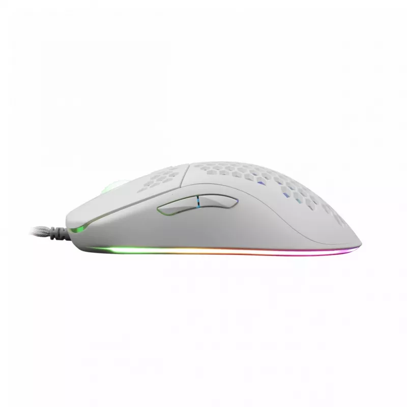 Mouse White Shark GALAHAD bianco USB Type-A