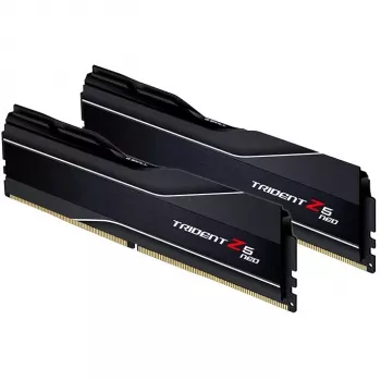 DIMM 32 GB DDR5-6000 (2x 16 GB) Dual-Kit, memoria RAM nera, F5-6000J3636F16GX2-TZ5N, Trident Z5 NEO, AMD EXPO